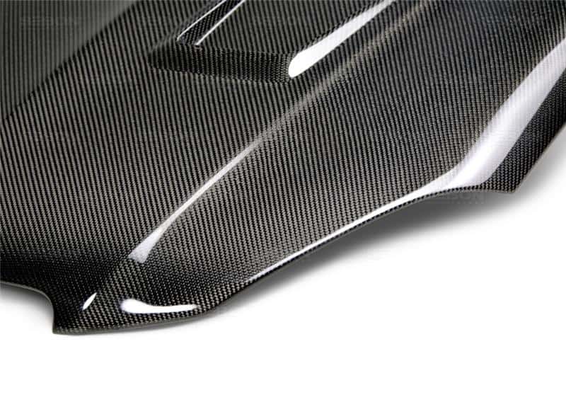 Seibon — Seibon 12-14 Mercedes Benz C63 GT-Style Carbon Fiber Hood - view 11