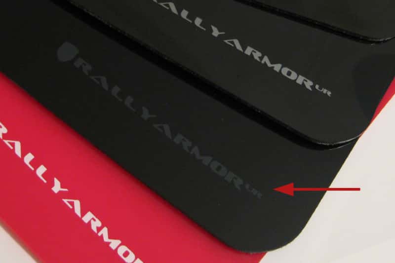 Rally Armor — Rally Armor 03-08 Subaru Forester Black UR Mud Flap w/ Grey Logo
Mud Flap - view 3