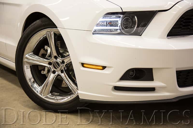 Diode Dynamics — Diode Dynamics Mustang 2010 LED Sidemarkers Smoked Set - view 2
