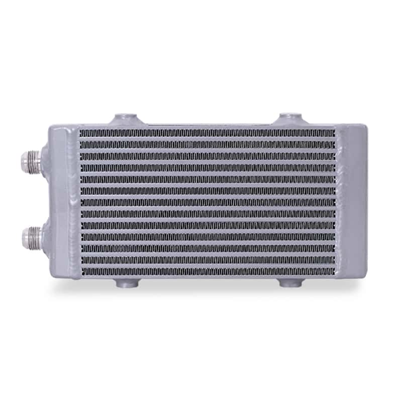 Mishimoto — Mishimoto Universal Small Bar and Plate Dual Pass Silver Oil Cooler - view 6