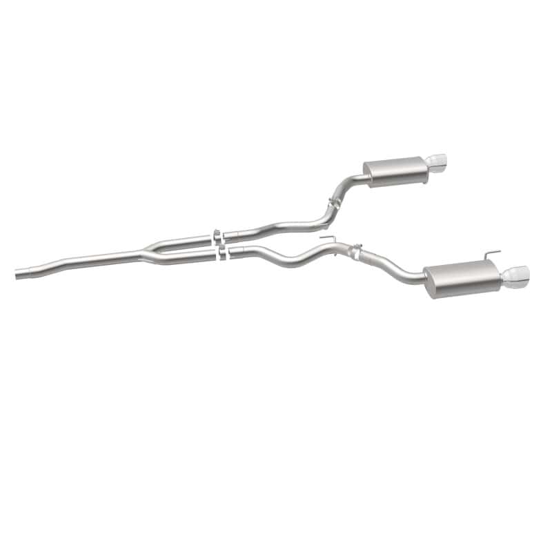 Magnaflow — MagnaFlow Cat Back, SS, 2.5in, Street, Dual Split Polished 4.5in Tips 2015 Ford Mustang Ecoboost
Cat-Back - view 16