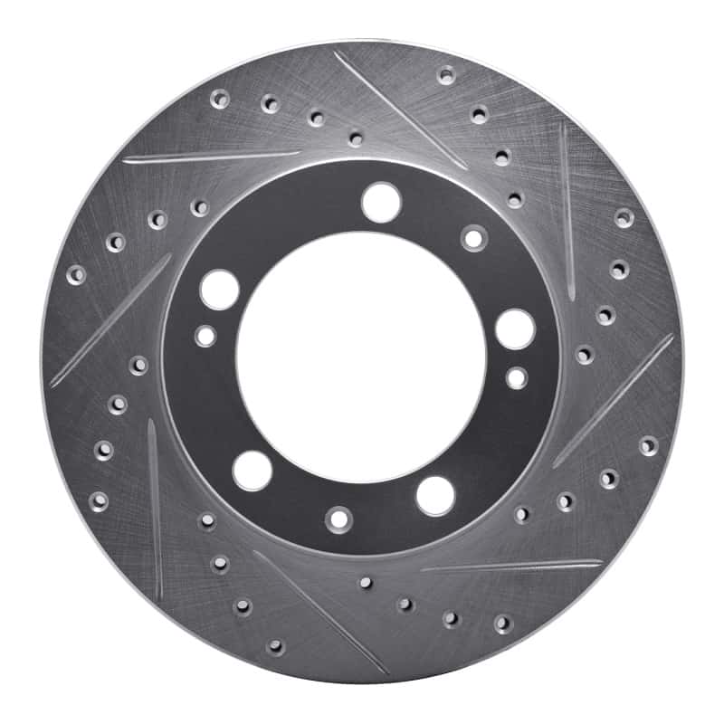 R1 Concepts — R1 87-89 Porsche 944 Except Turbo Front Right Drilled & Slotted Silver Brake Rotor
R1 Brake Rotor Drill - view 1