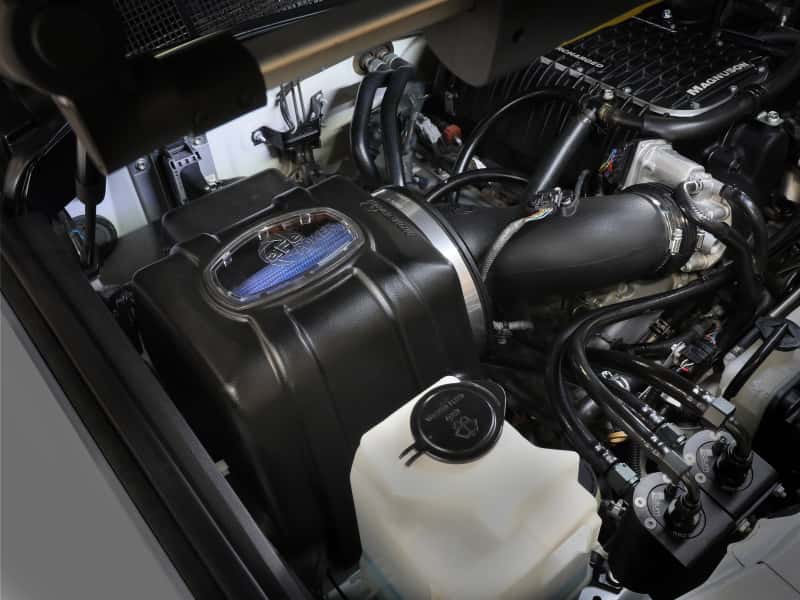 aFe — aFe 07-21 Toyota Tundra Momentum GT Cold Air Intake System w/ Pro 5R Filter w/ Magnuson Supercharger
Momentum GT Intake - view 8