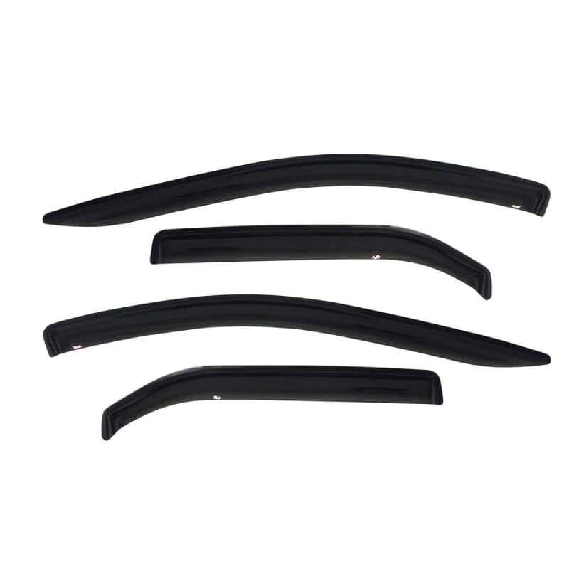 Westin — Westin 2004-2009 Mazda 3 Sedan Slim Wind Deflector 4pc - Smoke
Side Window Vent - view 2