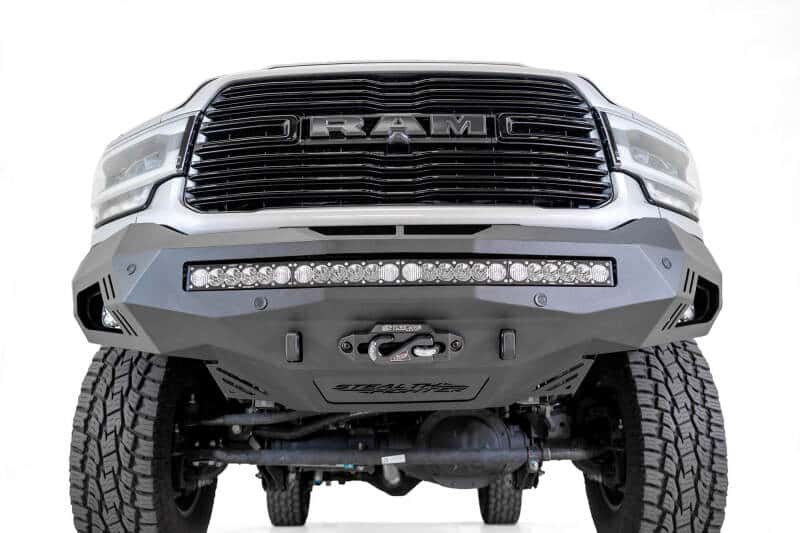 Addictive Desert Designs — Addictive Desert Designs 19-20 RAM 2500/3500 Hammer Black Stealth Fighter Front Bumper
Bumper- Front
Bumpers - view 16