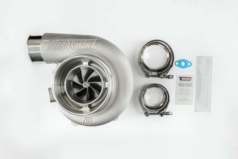 Turbosmart — Turbosmart Oil Cooled 6262 Reverse Rotation V-Band In/Out A/R 0.82 External WG TS-1 Turbocharger - view 7