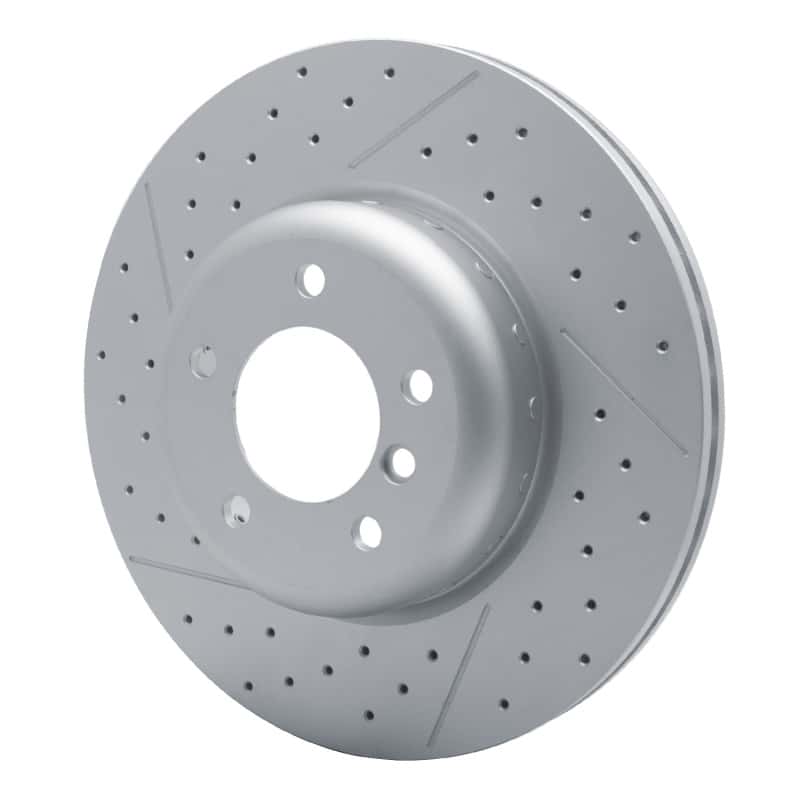 DFC — DFC 13-13 BMW 135IS Front Drilled and Slotted Hi-Carbon Alloy Geomet Coated Rotor
DFC Brake Rotor - view 2