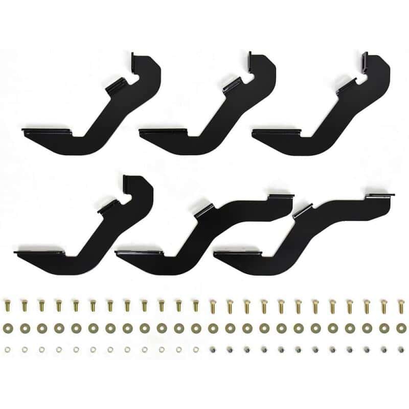 Westin — Westin 2019 Ford Ranger SuperCrew / SuperCab 2019 Running Board Mount Kit - Black
RngBrdMntKt - view 1