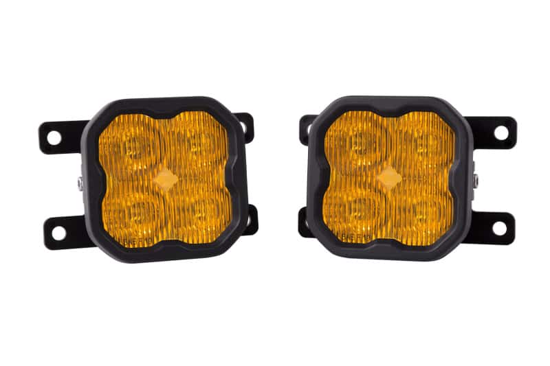 Diode Dynamics — Diode Dynamics SS3 Max Type AS Kit ABL - Yellow SAE Fog - view 1
