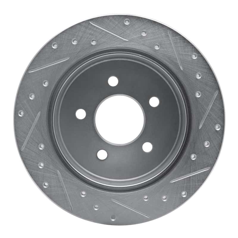 R1 Concepts — R1 91-95 Ford Crown Victoria Rear Left Drilled & Slotted Silver Brake Rotor
R1 Brake Rotor Drill - view 5