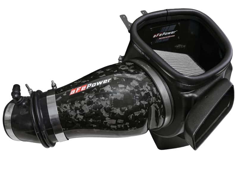 aFe — aFe 2021 Dodge Durango SRT Hellcat Track Series Carbon Fiber Cold Air Intake System w/ Pro DRY S
Track Series Intake  - view 6