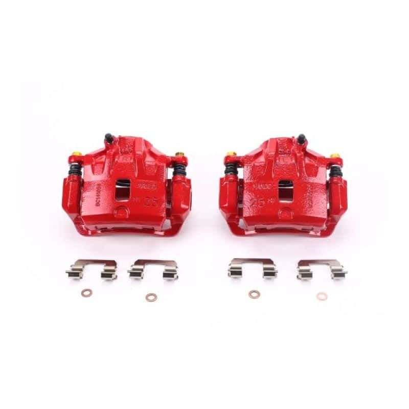 PowerStop — Power Stop 04-05 Hyundai Sonata Front Red Calipers w/Brackets - Pair
Caliper Set - view 1