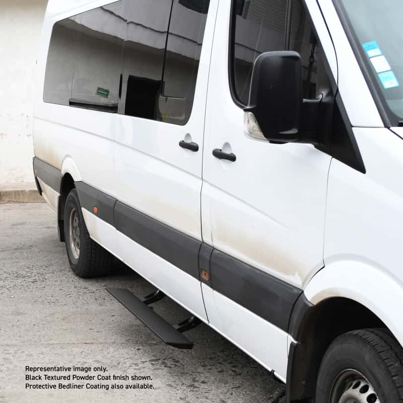 Go Rhino — RealTruck 13-18 MB Sprinter 2500/3500 Van 3dr VoltStep Electric Running Board Kit - Bedliner Coat
VoltStep Elec. Board - view 10