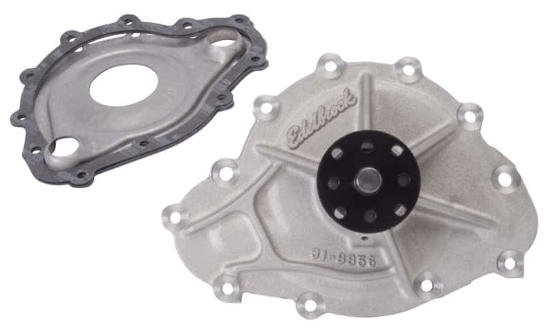 Edelbrock — Edelbrock Water Pump High Performance Pontiac 1969-79 389-455 CI V8 Engines Standard Length
WATER PUMPS - view 1