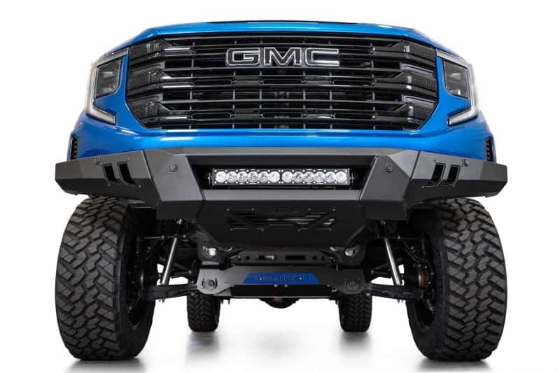Addictive Desert Designs — Addictive Desert Designs2022+ GMC 1500 Black Label Front Bumper
Bumper- Front - view 3