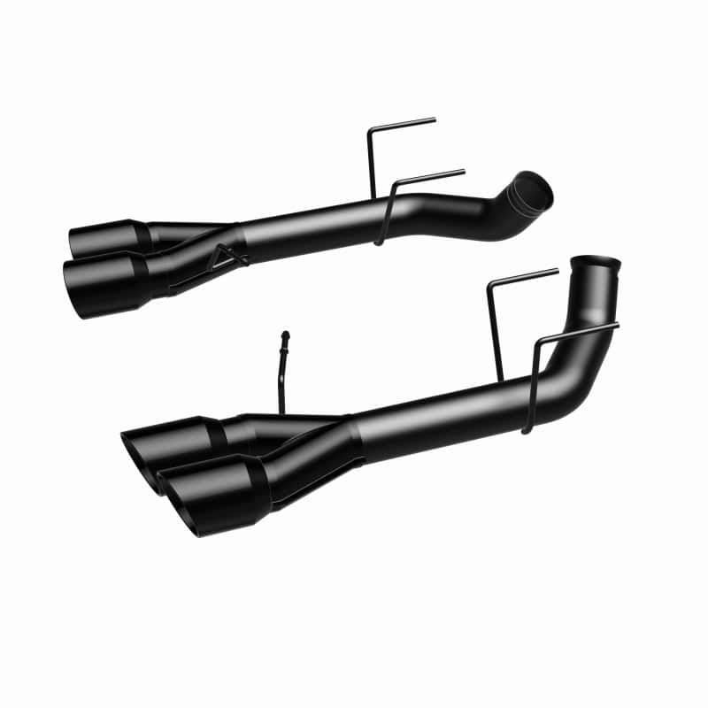Magnaflow — MagnaFlow 13 Ford Mustang Shelby GT500 V8 5.8L Quad Split Rear Exit Stainless Cat Back Perf Exhaust
Axle-Back - view 26