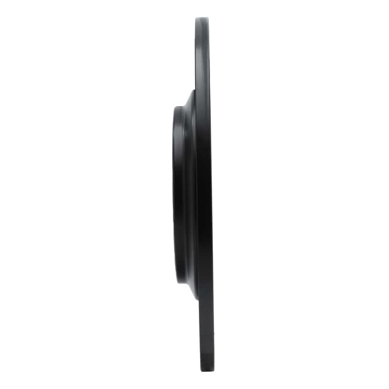R1 Concepts — R1 14-23 Jeep Cherokee Rear Left Drilled & Slotted Black Brake Rotor
R1 Brake Rotor Drill - view 3