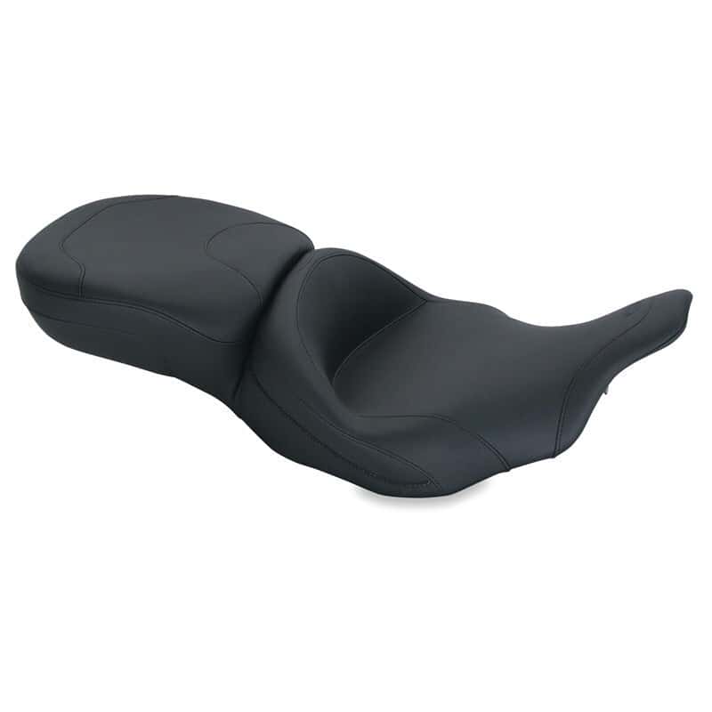 Mustang Motorcycle — Mustang 97-07 Harley Electra Glide, Rd Glide Super Touring 1PC Seat - Black - view 1
