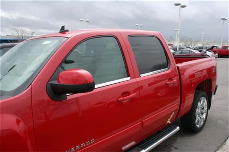 Putco — Putco 14-14 Chevrolet Silverado HD - Crew Cab - Stainless Steel Window Trim Accents
Window Trim - view 3
