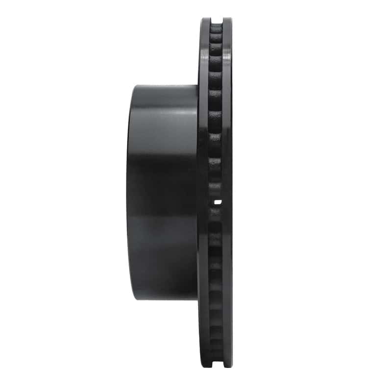R1 Concepts — R1 99-06 Jeep Wrangler Front Right Drilled & Slotted Black Brake Rotor
R1 Brake Rotor Drill - view 3