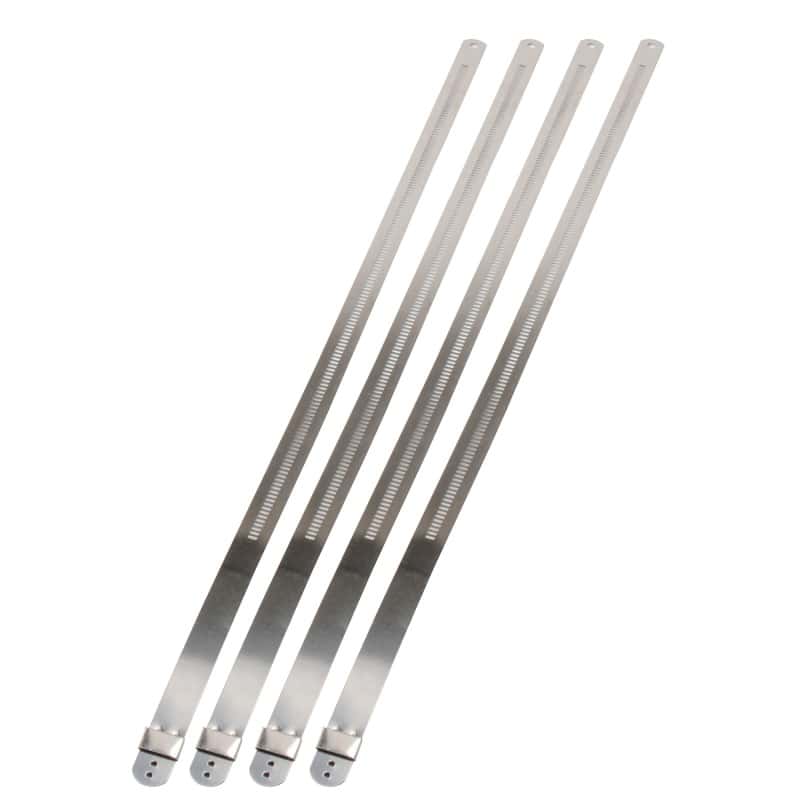 DEI — DEI Stainless Steel Positive Locking Tie 1/2in (12mm) x 14in - 4 per pack
Heat Shield Tie - view 1