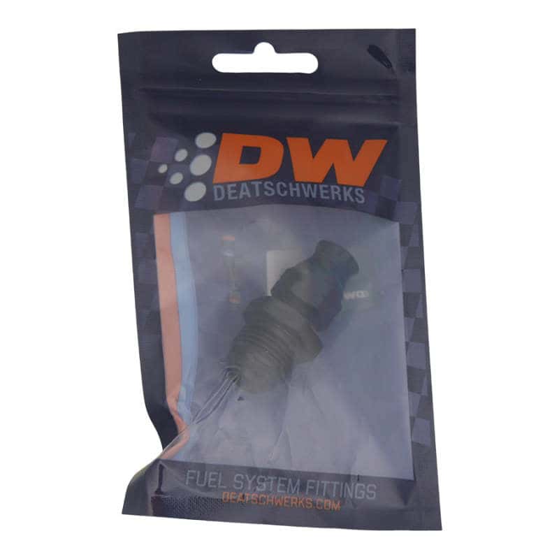 DeatschWerks — DeatschWerks 8AN Male Flare to 5/16in Hardline Compression Adapter - Anodized Matte Black
Lines & Fittings - view 2