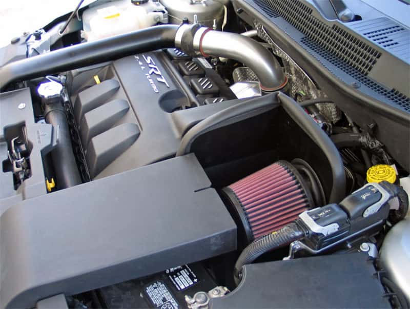 K&N Engineering — K&N 08-09 Dodge Caliber SRT-4 (L4) 2.4L Performance Intake
Performance Air Inta
Air Intake System - view 3