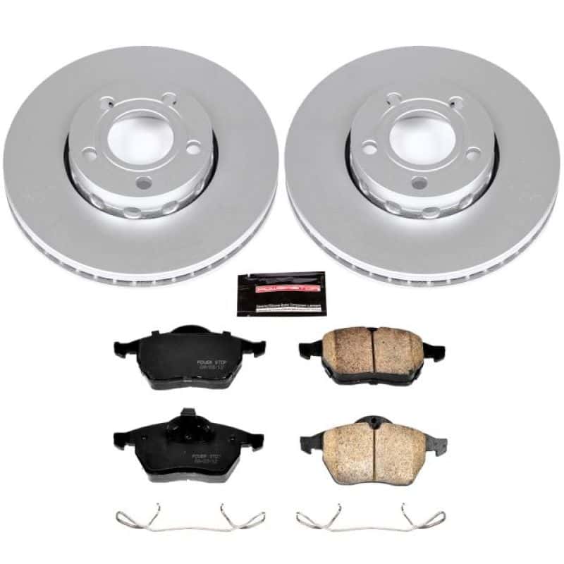 PowerStop — Power Stop 96-98 Audi A4 Front Z23 Evolution Sport Coated Brake Kit - view 1