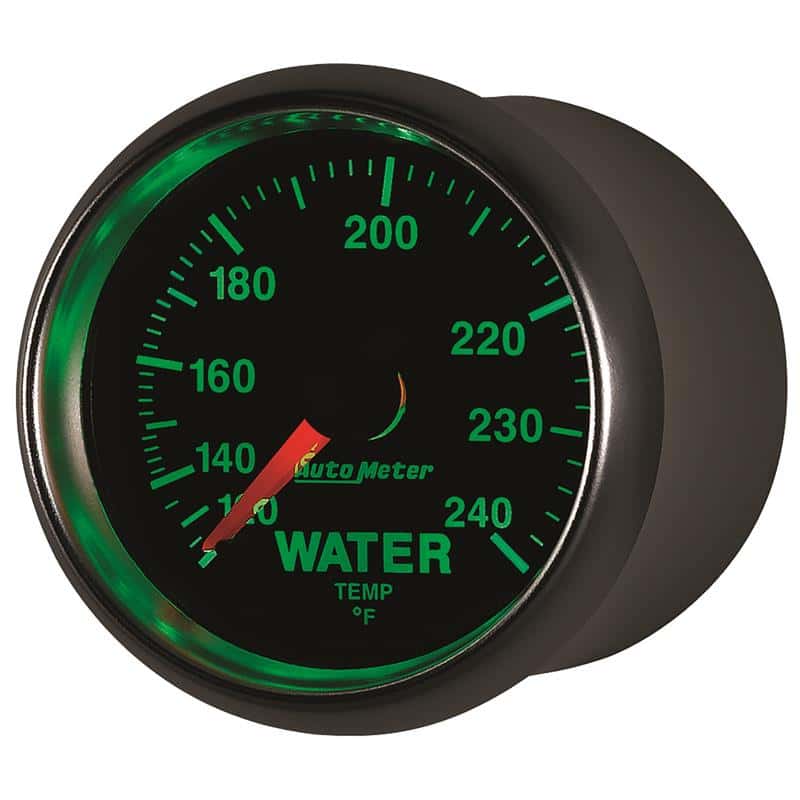AutoMeter — Autometer GS 52mm 120-240 Deg F Mechanical Water Temperature Gauge
2-1/16" WATER TEMP, - view 4