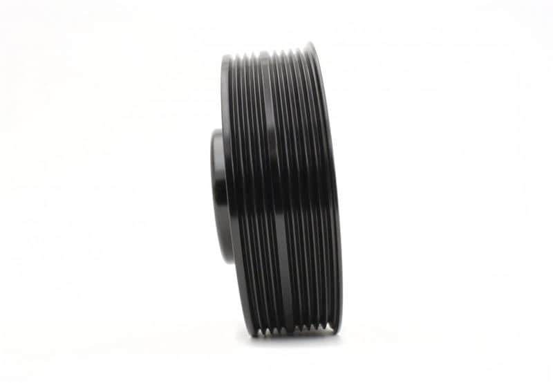 Perrin Performance — PERRIN 93-14 Subaru Impreza (Incl. 02-14 WRX) / 04-21 STI Lightened Crank Pulley - Black - view 4