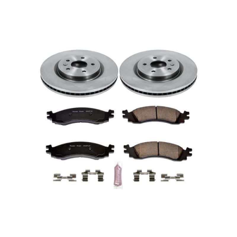PowerStop — Power Stop 11-12 Ford Taurus Front Autospecialty Brake Kit - view 1