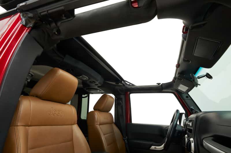 Bestop — Bestop 07-18 Jeep Wrangler JK Sunrider For Hardtop (Premium Black Twill 2-Door Or 4-Door)
Sunrider - view 6