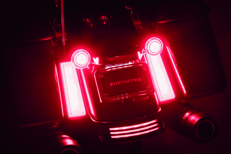 Kuryakyn — Kuryakyn Tracer Filler Panel Lights Red Lens - view 2