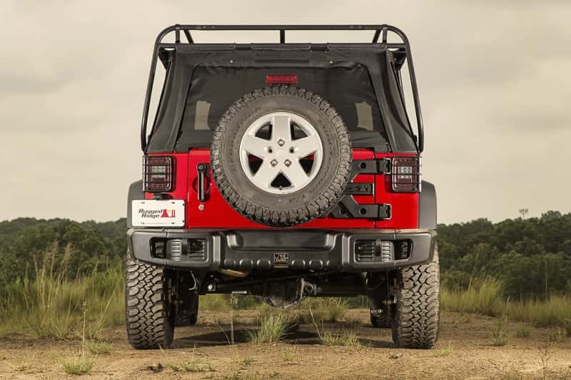 Rugged Ridge — Rugged Ridge Spartacus Rear Bumper Black 07-18 Jeep Wrangler
Spartacus Bumper
Bumper- Rear - view 6