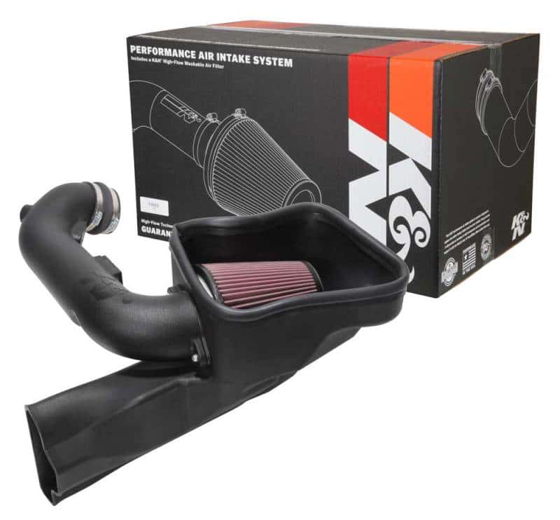 K&N Engineering — K&N 2018 Ford Mustang GT V8 5.0L F/I AirCharger Performance Intake
Performance Air Inta
Air Intake System - view 10