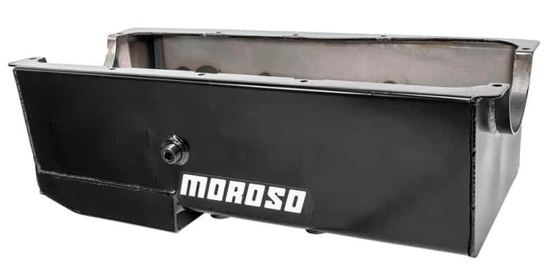 Moroso — Moroso Ford 429-460 (w/Box Sump) Drag Race Wet Sump 9qt 7-7/8in Steel Oil Pan - view 1