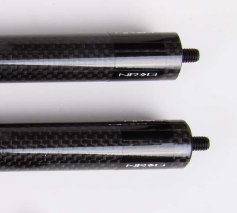 NRG — NRG Carbon Fiber Hood Damper Kit - 93-97 Mazda RX7 - view 2