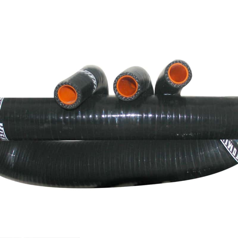 Mishimoto — Mishimoto 86-93 Ford Mustang Black Silicone Hose Kit
Coolant Hose Kit - view 3