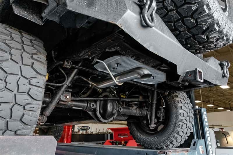 CORSA Performance — Corsa 2007-2018 Jeep Wrangler JKU 3.6L Sport 2.75in Cat-Back Exhaust w/ Turn Down Tip
Exhaust - view 6