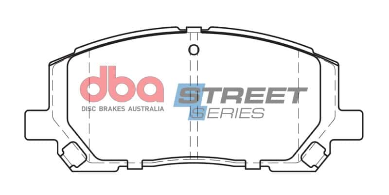 DBA — DBA 01-07 Toyota Highlander (Excl Hybrid) Street Series Front Brake Pads
Brake Pad - view 2