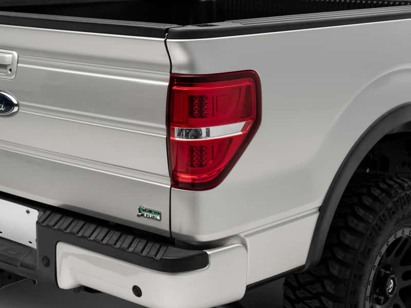 Raxiom — Raxiom 09-14 F-150 Styleside G2 LED Tail Lights- Chrome Housing Red/Clear Lens
Lights - view 1