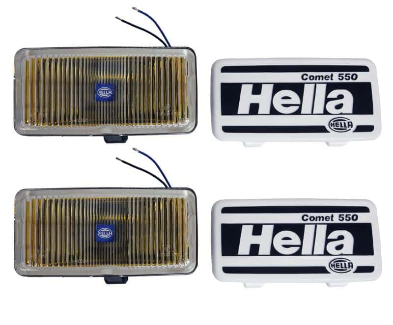 Hella — Hella 550 Series 55W 12V H3 Fog Lamp Kit - Amber
Fog Light Assembly - view 2