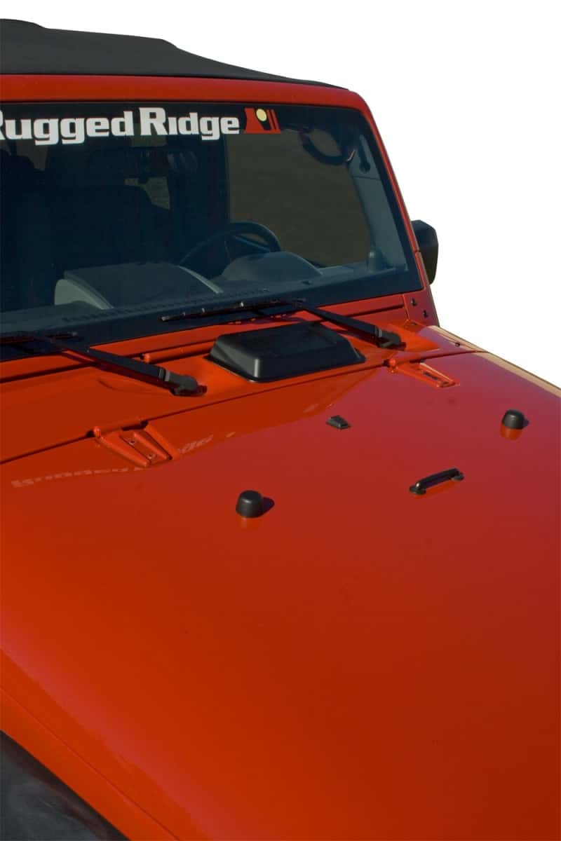 Rugged Ridge — Rugged Ridge Cowl Vent Scoop Black 98-18 Jeep Wrangler
OFFROAD_EXTERIOR - view 3