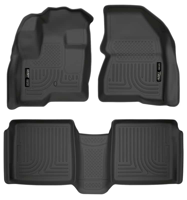 Husky Liners — Husky Liners 09-12 Ford Flex/10-12 Lincoln MKT WeatherBeater Combo Black Floor Liners
Floor Liners - view 1