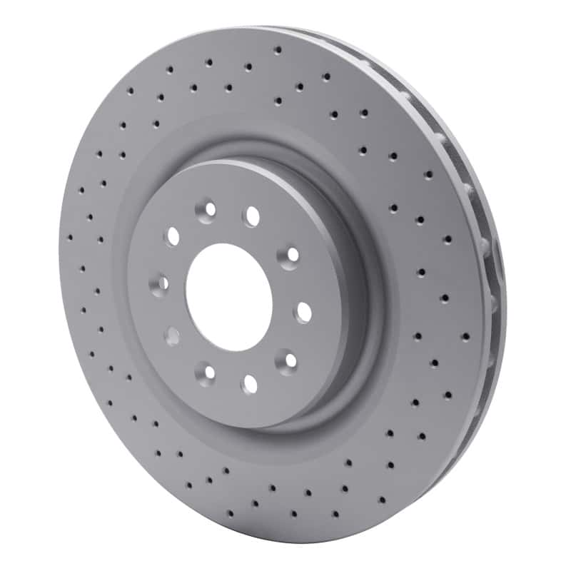 DFC — DFC 00-06 Jaguar XKR Front Drilled GeoSPEC Coated Rotor
DFC Brake Rotor - view 2