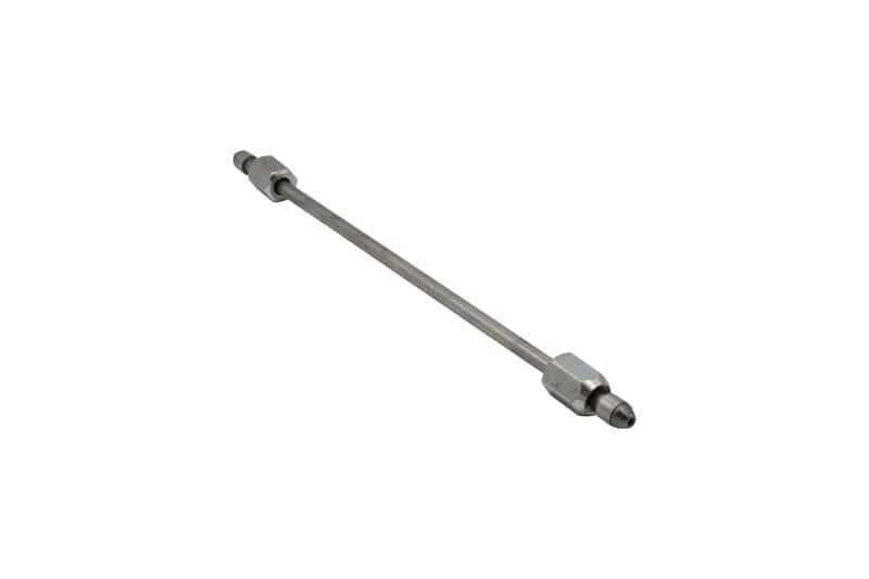 Fleece Performance — Fleece Performance 13in High Pressure Fuel Line (8mm x 3.5mm Line, M14x1.5 Nuts) - view 1