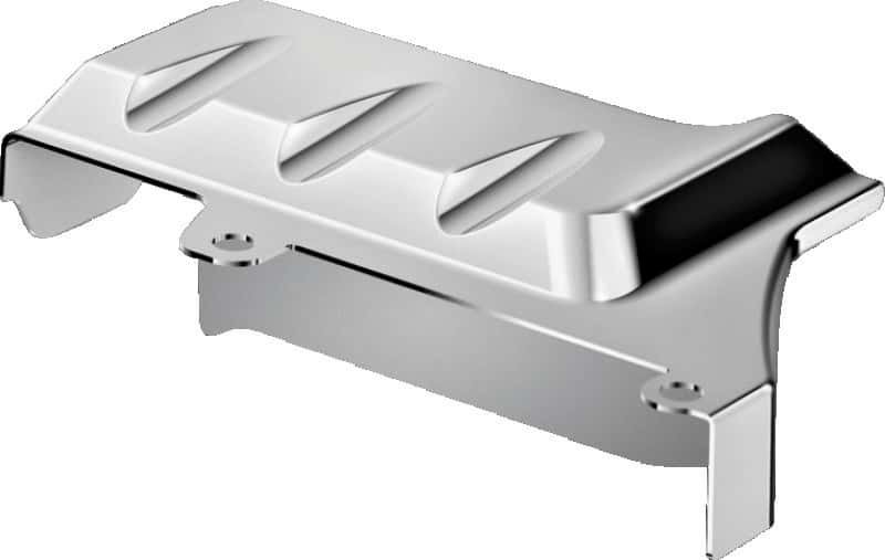 Kuryakyn — Kuryakyn Rear Cylinder Base Cover For 02-06 Touring Models Chrome - view 1