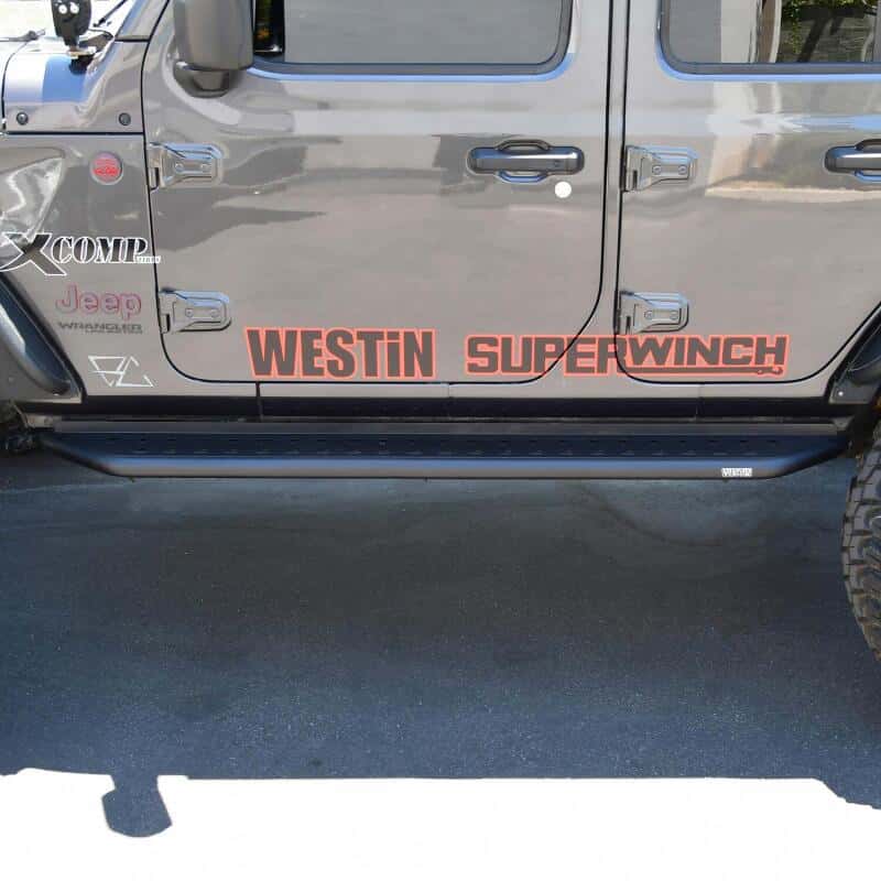 Westin — Westin 18-24 Jeep Wrangler (JL) Unlimited 4DR Outlaw Running Board - Textured Black
Running Boards - view 8