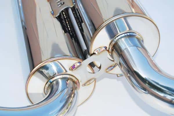 Invidia — Invidia 07+ Infiniti G37 Coupe Gemini Single Layer Titanium Tip Cat-back Exhaust - view 3