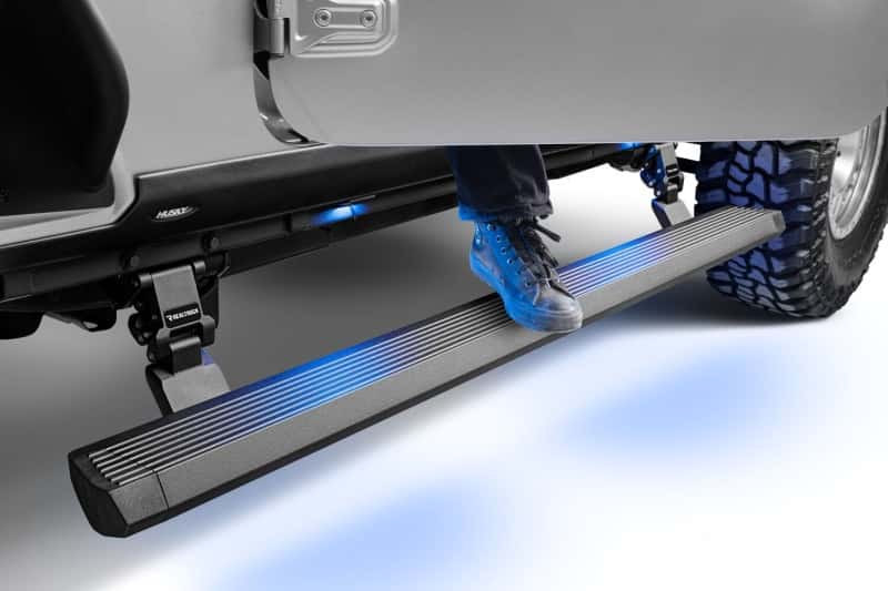Go Rhino — RealTruck 18-24 Jeep Wrangler 4dr VoltStep Electric Running Board Kit (Drilling Req.) - Tex. Blk
VoltStep Elec. Board - view 14